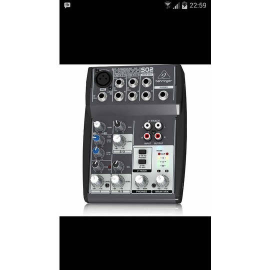 Mixer Behringer Xenyx 502 ( 4 Channel )