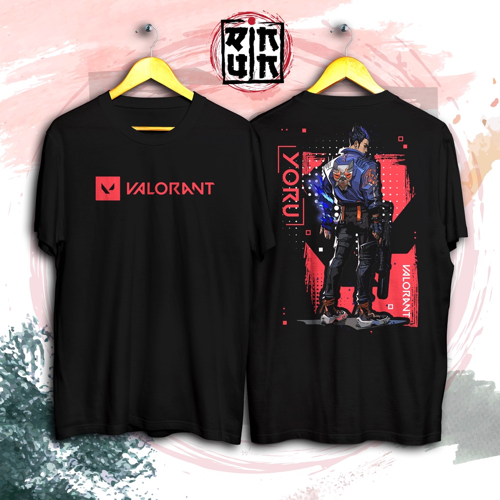 Tshirt Kaos Distro Yoru Valorant Agent