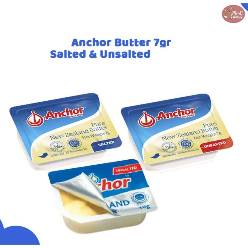 

BUTTER ANCHOR 7gr Unsalted / Salted (sekali pakai praktis)