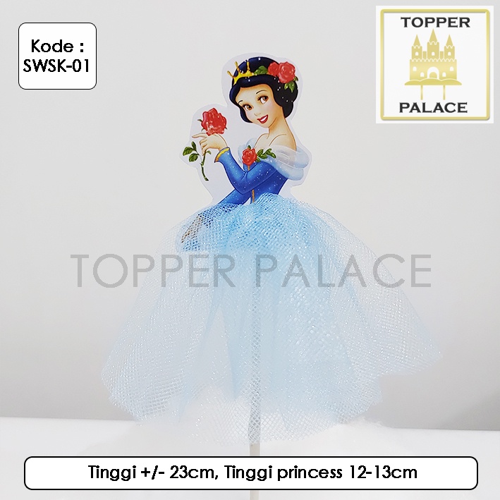 

Cake topper Princess l Cupcake topper Snow White