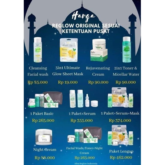 Reglow Glowing Skin Treatment