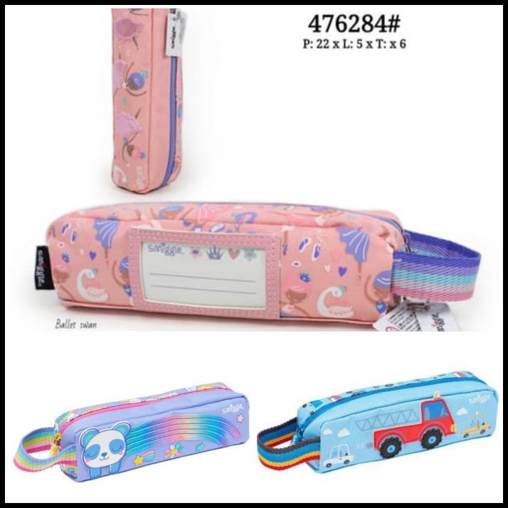 

TERBARU RESTOCK SMIGGLE UP AND DOWN SOFT PENCIL CASE SHARK, RAINBOW, BALLET !!!