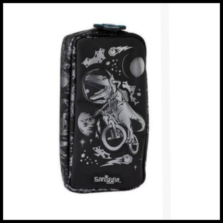 

HOT DEAL SMIGGLE PENCIL CASE POCKET DINO SILVER/ TEMPAT PENSIL SMIGGLE/ORI/KADO !!