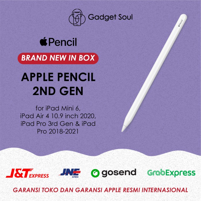 Apple Pencil 2nd Generation BNIB