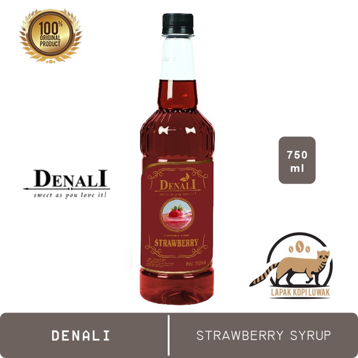 

Denali Syrup rasa Strawberry