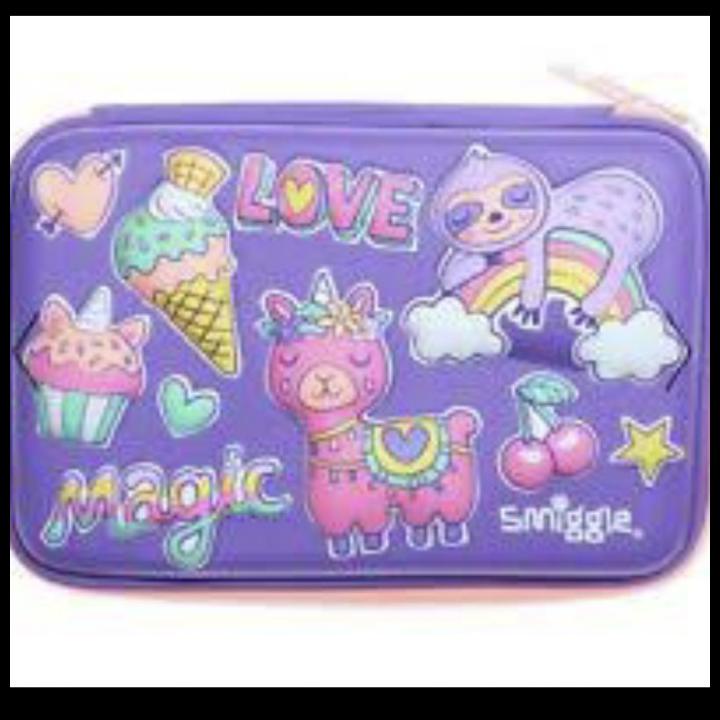 

BEST DEAL SMIGGLE ORI PENCIL CASE LOVE SLOTH LLAMA/ KADO SMIGGLE/ TEMPAT PENSIL !!!