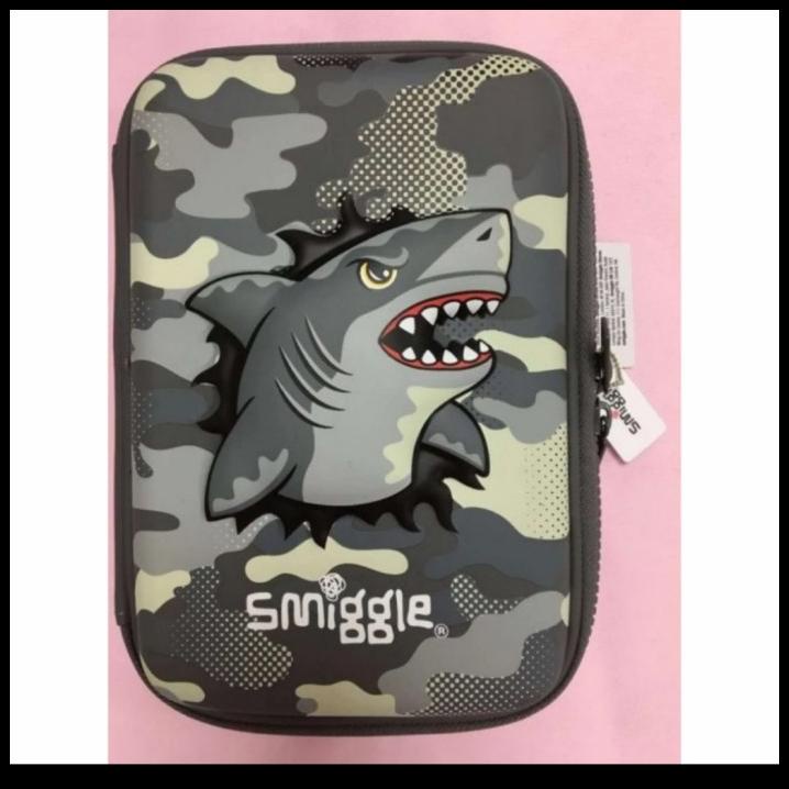

DISKON SMIGGLE ORI SHARK BUDZ PENCIL CASE HARDTOP/ TEMPAT PENSIL SMIGGLE/GIFT !!!!!