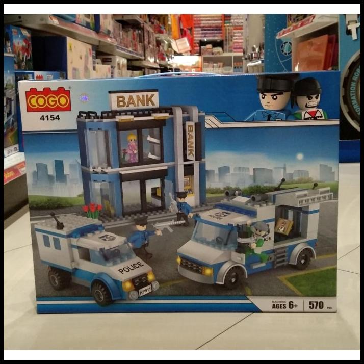 DISKON SALE MAINAN : COGO CITY BRICK BANK