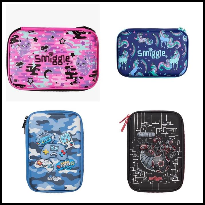 

TERBARU SMIGGLE HARDTOP PENCIL CASE (GAME ON, GAME AWAY, KITTY, UNICORN) /KADO