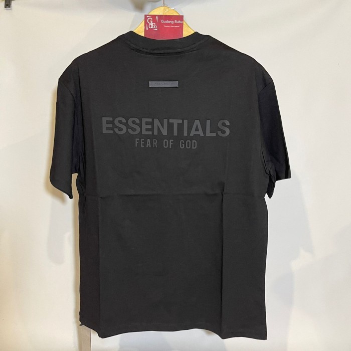 Hards Tshirt Essentials Fear Of God (Fog) Ss21 Black Tee Bnip