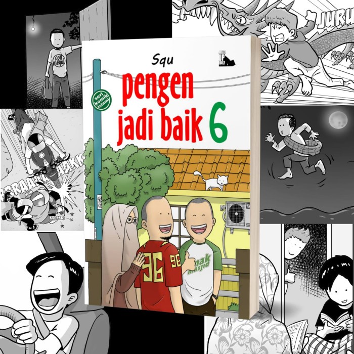 

NEW komik Pengen Jadi Baik 6 SQU - PJB bacaan anak islam