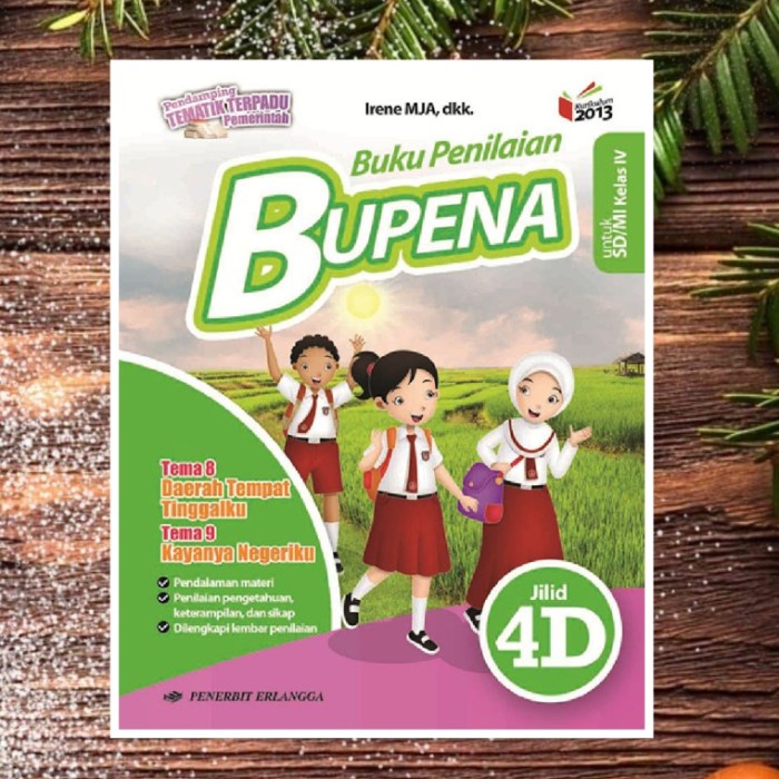 

NEW Buku BUPENA jilid 4D Kelas 4 SD kurikulum 2013