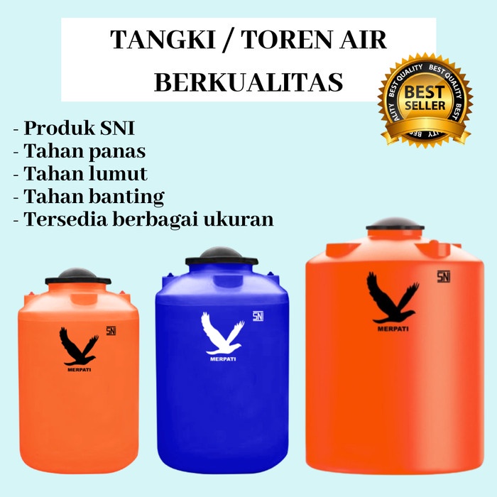 Terlaris Tangki Toren Tandon Air - 2000 Liter