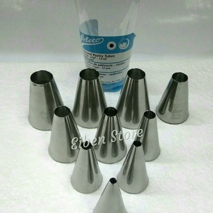 

✅Termurah Ateco Tubeset- 810 Plain Pastry Tube Set-10 Bisa Sameday