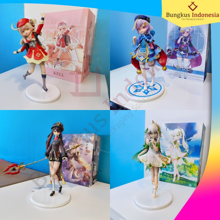 Mainan Action Figure Model Anime Impact Klee Eula Genshin Impact Ready