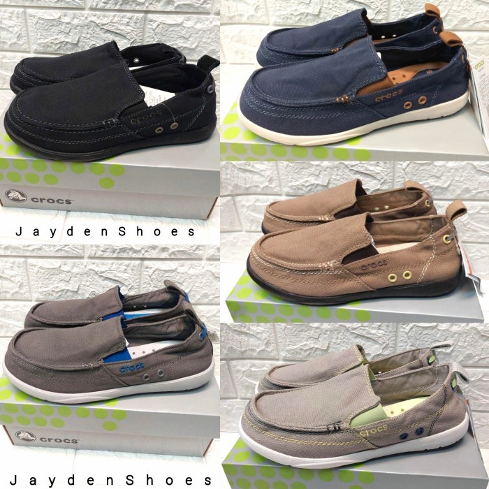 Sale CROCS/CROCS WALU MAN/SEPATU PRIA/SLIP ON PRIA/CROCS PRIA/CROCS WALUMAN /SEPATU RUNNING/SLIP ON