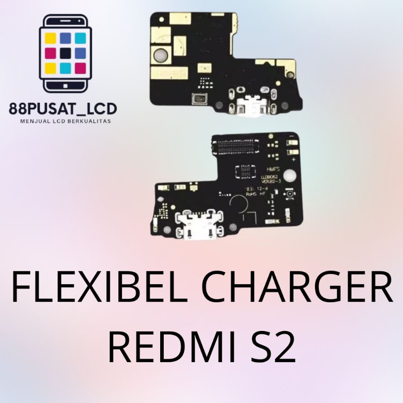FKEXIBEL CHARGER /KONEKTOR CHARGER XIAOMI REDMI S2 ORIGINAL