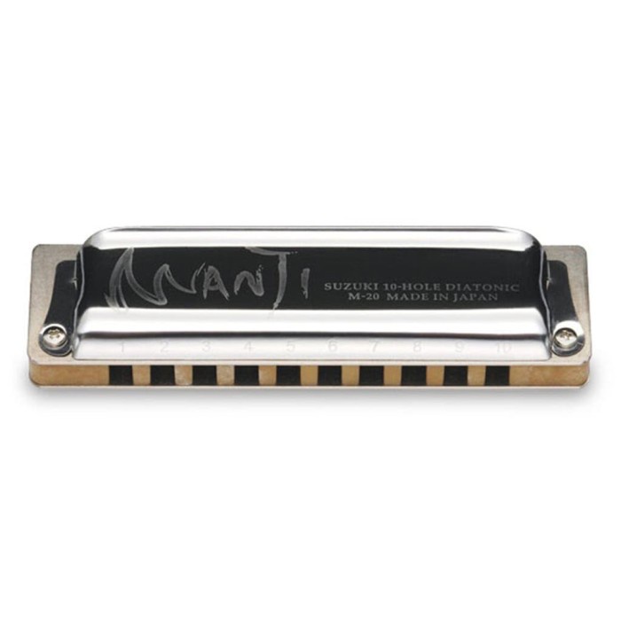 

✨Sale Suzuki Manji Harmonica Diatonic 10H M-20 Key Of A 464000051 Limited