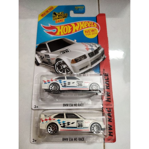 hotwheels bmw e36 m3 race