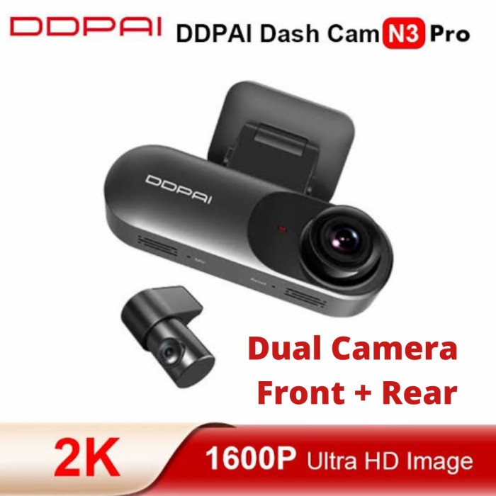 Promo Ddpai Mola N3 Dashcam Wifi Gps Car Camera Kamera Mobil