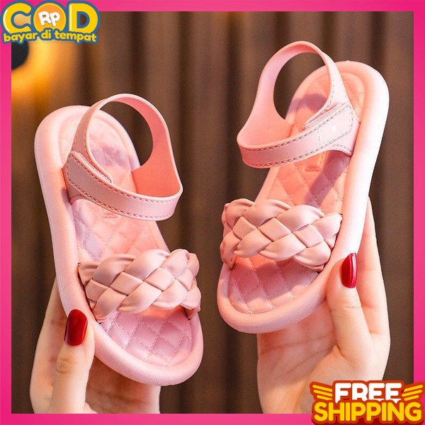 Sqndal Sandsl Cowok Sandal Selop Anak Perempuan Terbaru 2023 Trendy Sandal Flat Anak Laki Laki Inpor