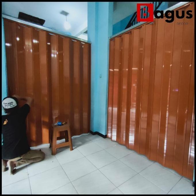 Pvc Folding Door | Folding Gate Dnexs Elite Termurah Mawarwangi1