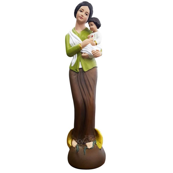 Tracy Patung Bunda Maria Jawa 24Cm Resin Katolik Indonesia