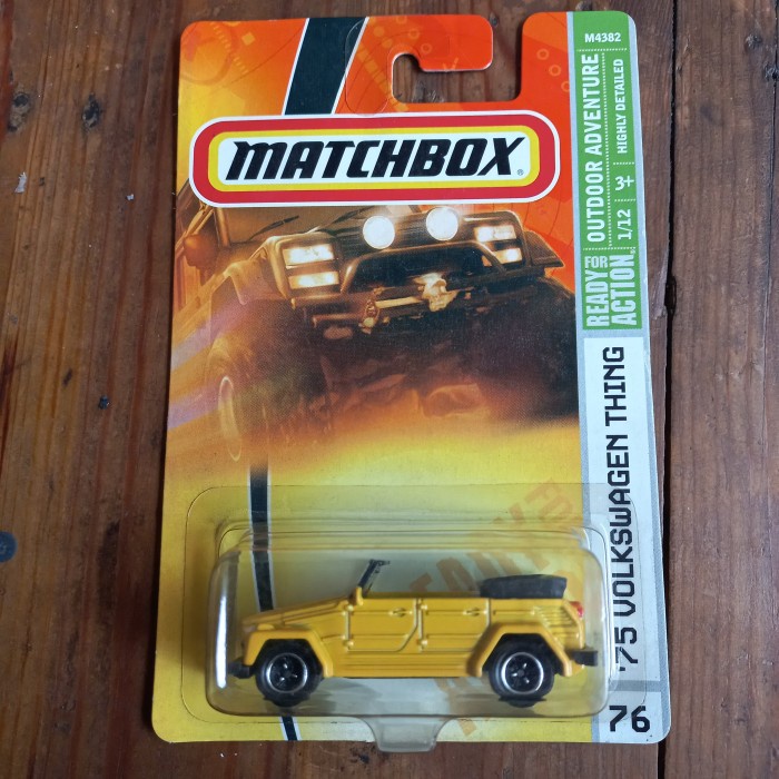 FLASH SALE MATCHBOX '75 VW VOLKSWAGEN THING TYPE 181 CAMAT TERLARIS