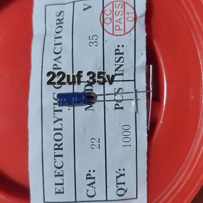 ( 22 Uf 35V ) Elko Elco 22Uf 35Volt 22 Uf Mikro  50V 35V 25V 16V 10V