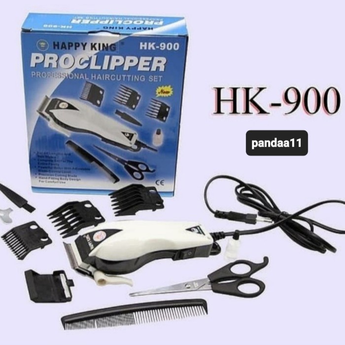 alat cukur rambut Mesin Cukur Rambut Listrik Happy King / Alat Cukur HK-900(H0Z3) bisa COD termurah 