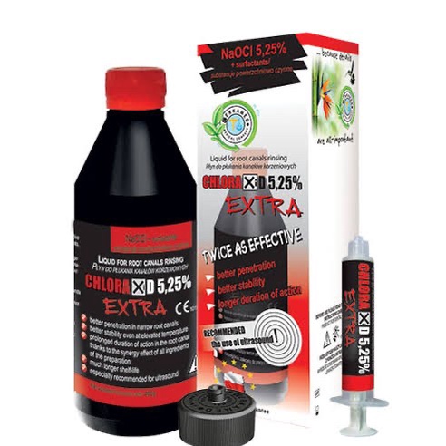 Halodent Dental Chloraxid 5,25% Extra NaOCl Surfactant Cerkamed -Tatasie