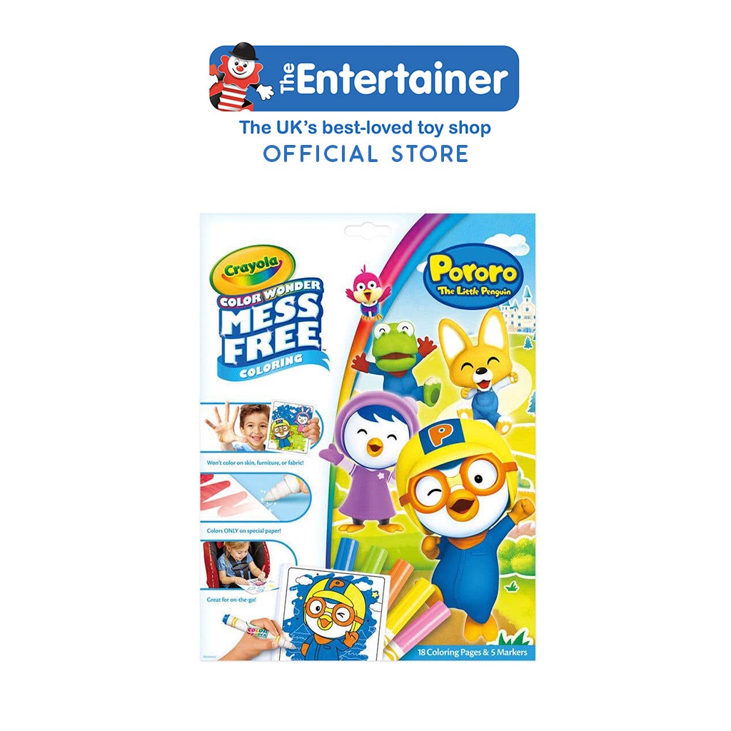 

Crayola Color Wonder Foldalope Pororo - Set Gambar Anak