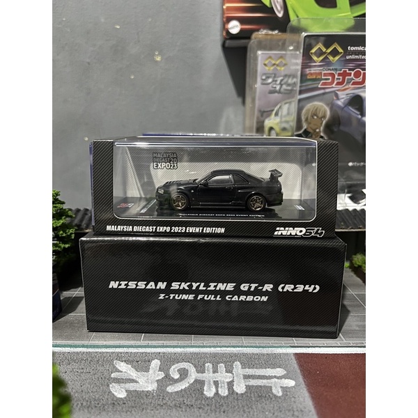 INNO64 - GTR R-34 FULL CARBON MALAYSIA DIECAST EXPO 2023