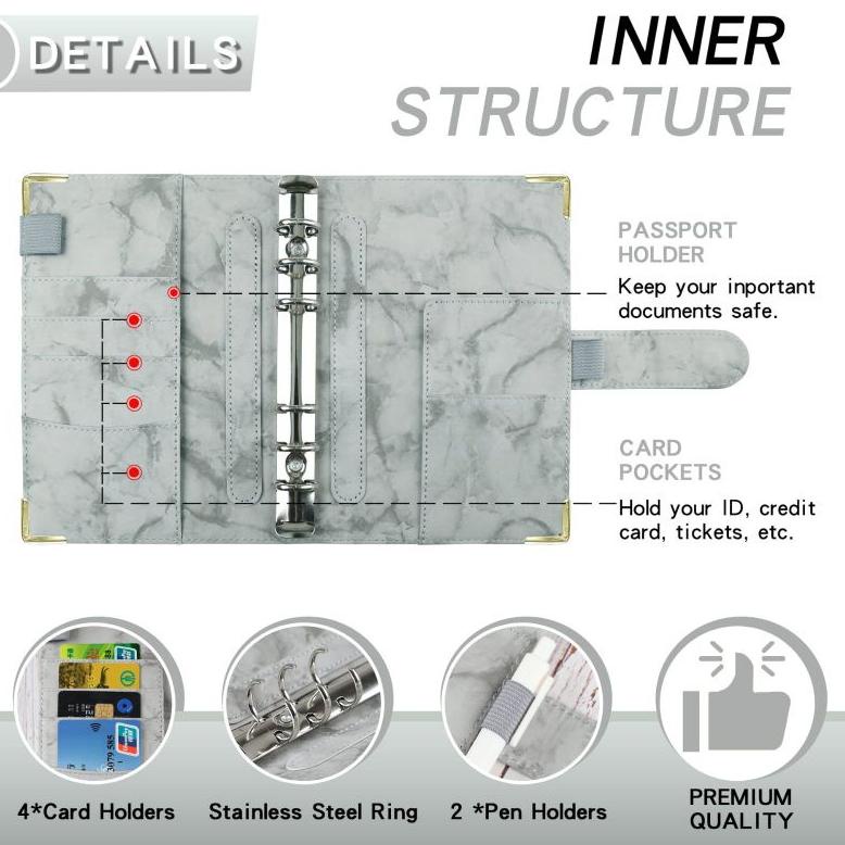 

Terbaru - Set Binder Keuangan Marble ~