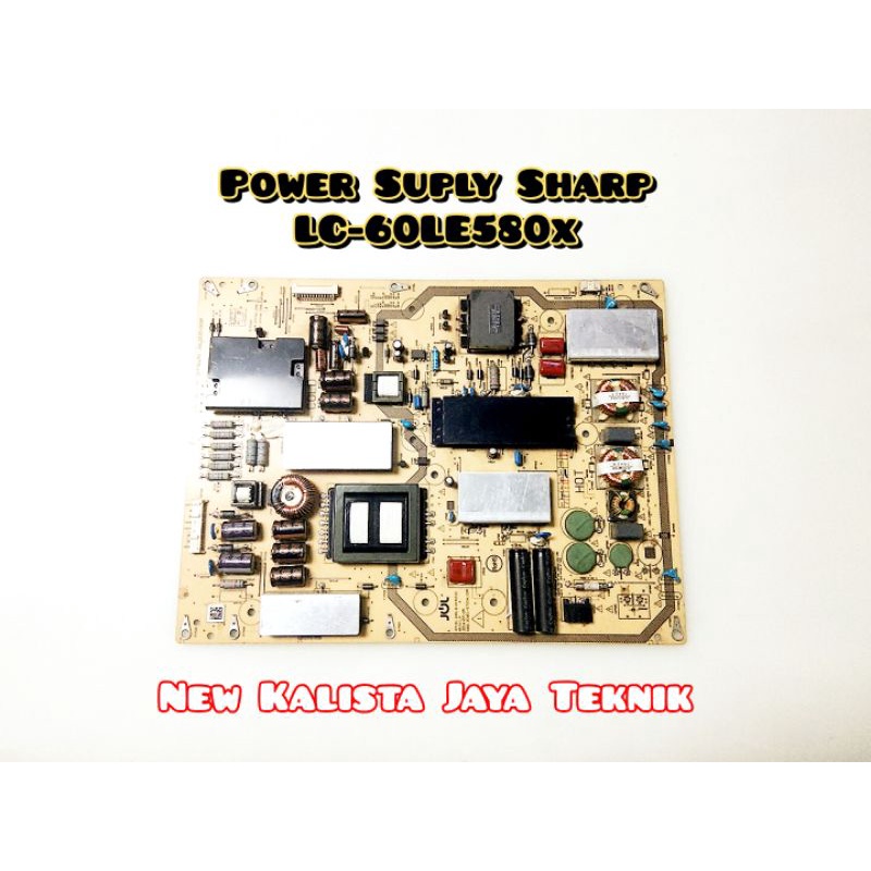 POWER SUPLY TV SHARP 60LE580X ORIGINAL RUNTKB476WJN1 PSU SHARP 60LE580 REGULATOR TV 60le580x PSU 60L