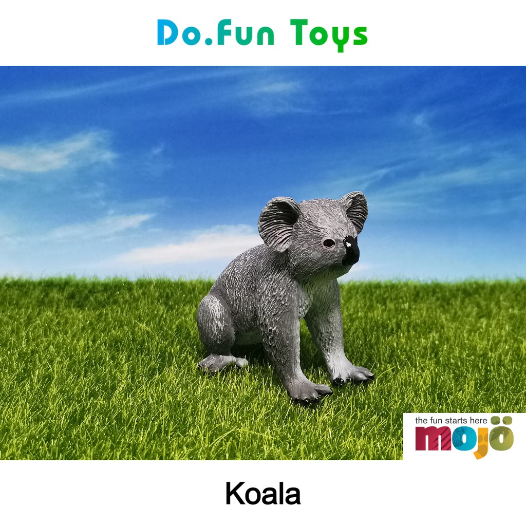 Mojo Animal Figurine Koala / Mainan Niatur Binatang Koala