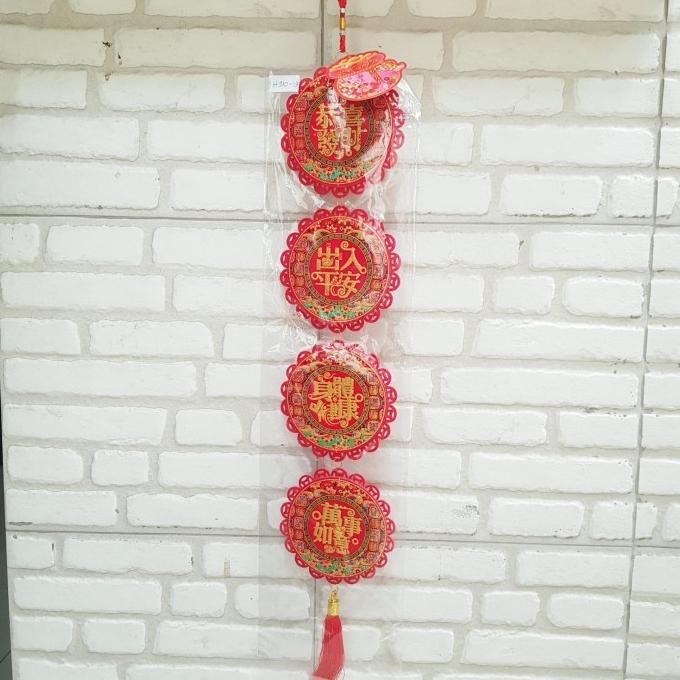 

Terlaris Banner Gong Xi Fa Cai Imlek Garland Gantungan Sincia Kain Bludru Murah Original