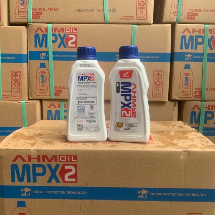 Tersedia Oli Mpx2 Matic 650Ml Per Dus Kemasan Baru