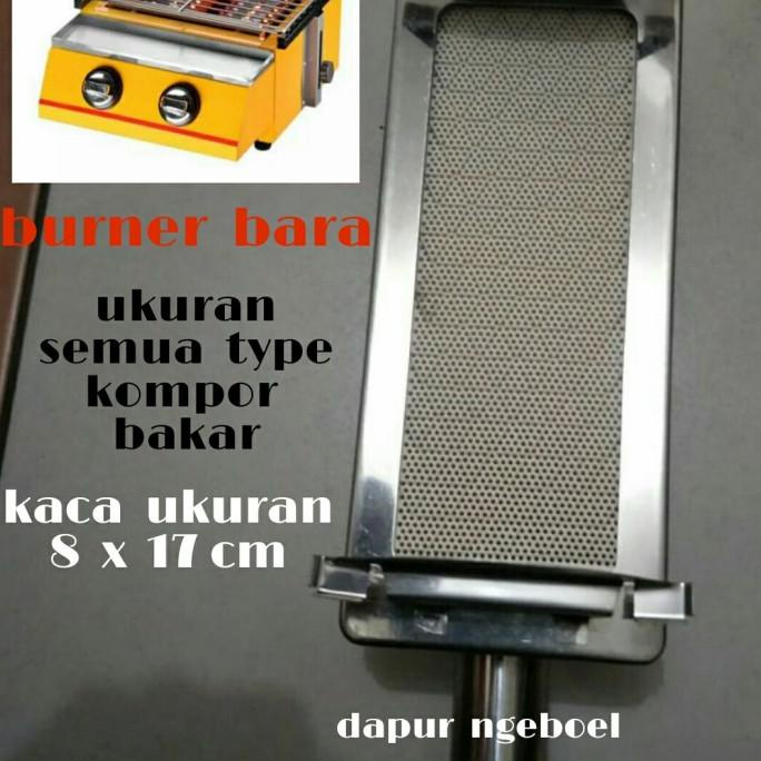 hanya disini] burner bara kompor bakar - burner kompor panggangan sosis