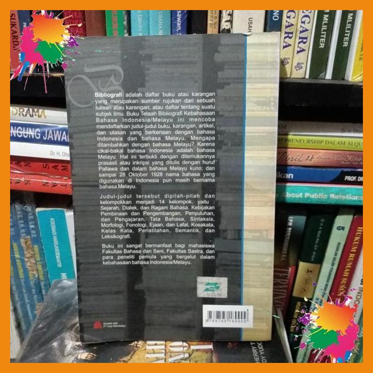 

telaah bibliografi kebahasaan bahasa indonesia [fany]