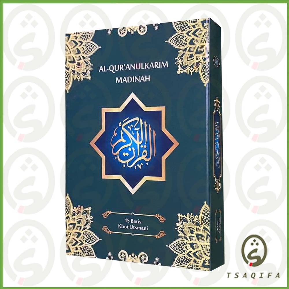 AlQuran Madinah A3 AlQuran Samsia 15 Baris AlQuran Utsmani Standar Kemenag RI Penerbit Nur Alam Seme