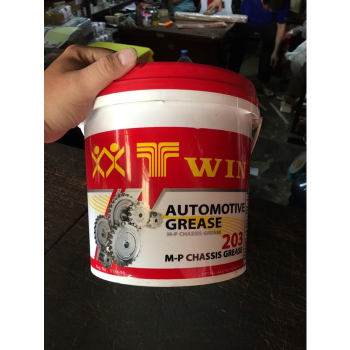 1 ember gemuk grease pelumas twin m-p chassis grease 203 black murah mahendra11shops