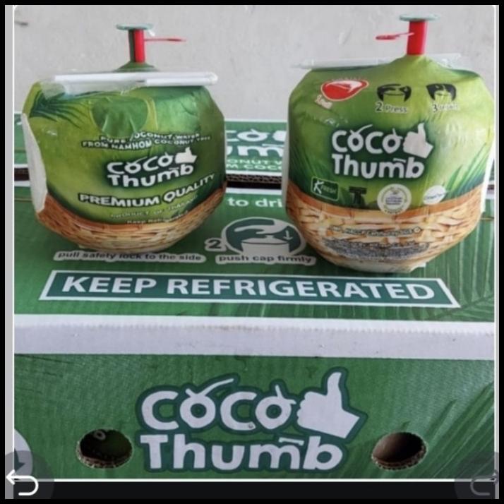 

HOT DEAL BUAH KELAPA COCO THUMB THAILAND ISI 12 PIS. BUAH KELAPA FRESH / HAMPER !!!!