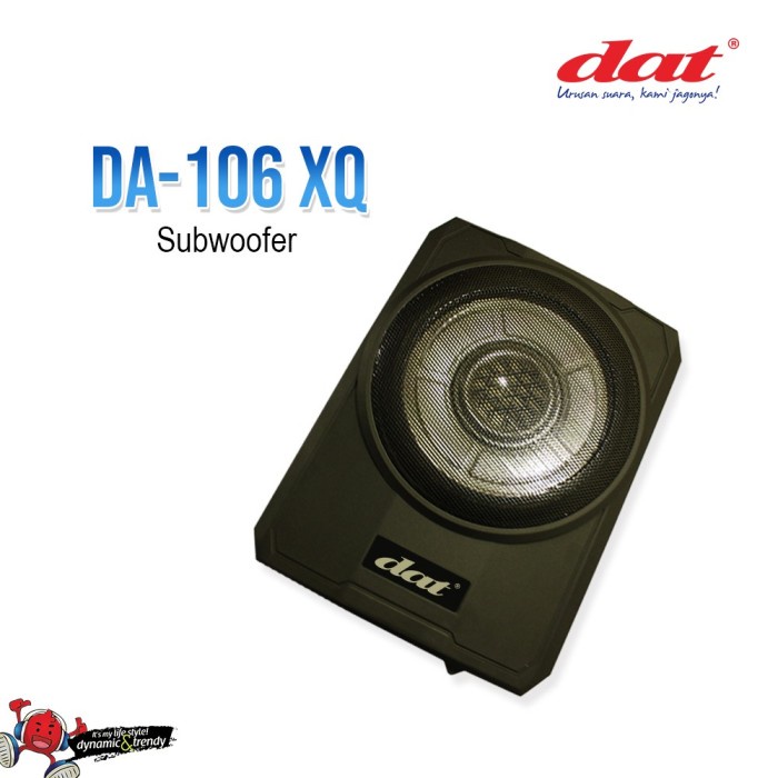 Promo Subwoofer Kolong Dat Da 106 Xq