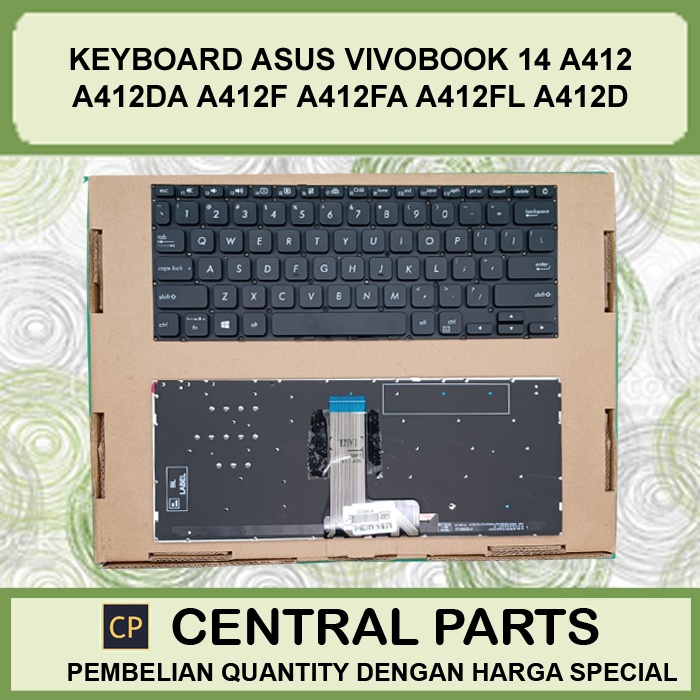 Keyboard Laptop Asus Vivobook 14 A412 A412DA A412F A412FA Backlite