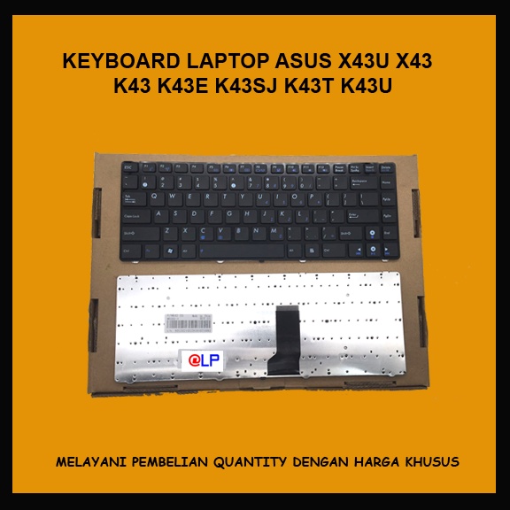 Keyboard Laptop Asus K43 K42 A42 A43 X44 UL30 ( I5 ) N82JV U44SG U44S
