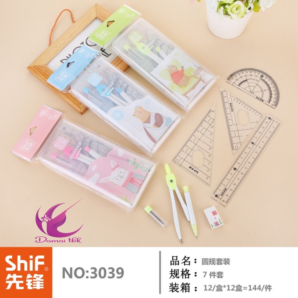

JANGKA SET ISI 7 SHIF 3039 | MATH SET MATEMATIKA