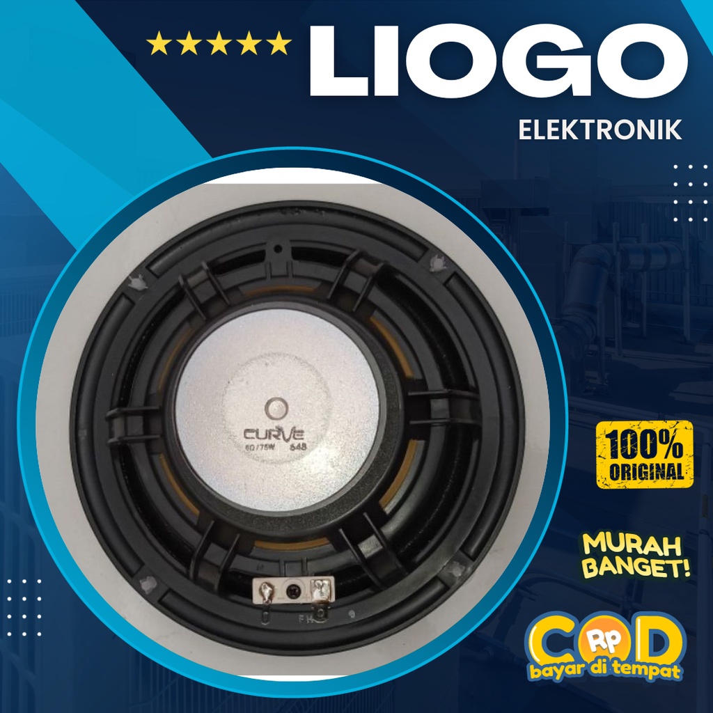 Speaker Curve 6 Inch Curve 648 Curve Woofer 6 Inch 648