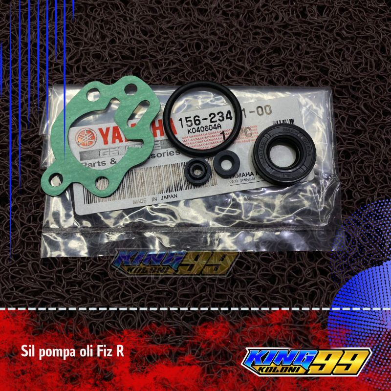 seal sil pompa oli oil samping set fizr f1zr force1 Alfa original