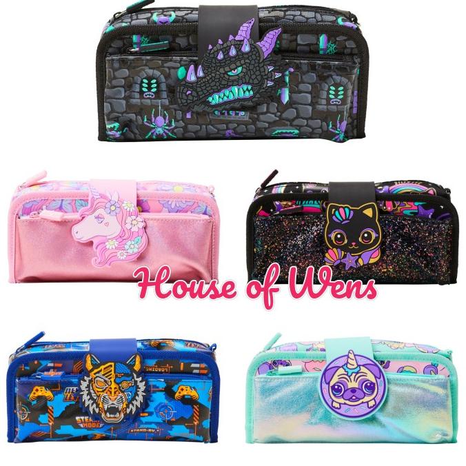 

New Smiggle Hey There Utility Pencil Case Original - Tempat Pensil Smiggle Stok Terbatas